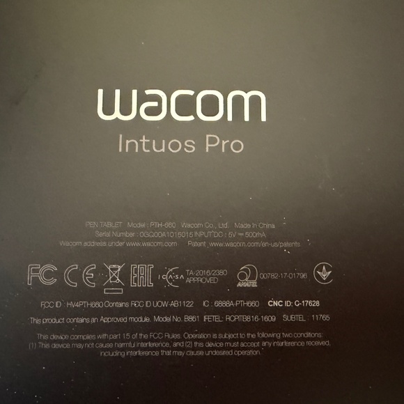 Wacom Intuos Pro 12.2 Inches Graphic Tablet (Never Used, Open Box) - PTH660 - Picture 6 of 6